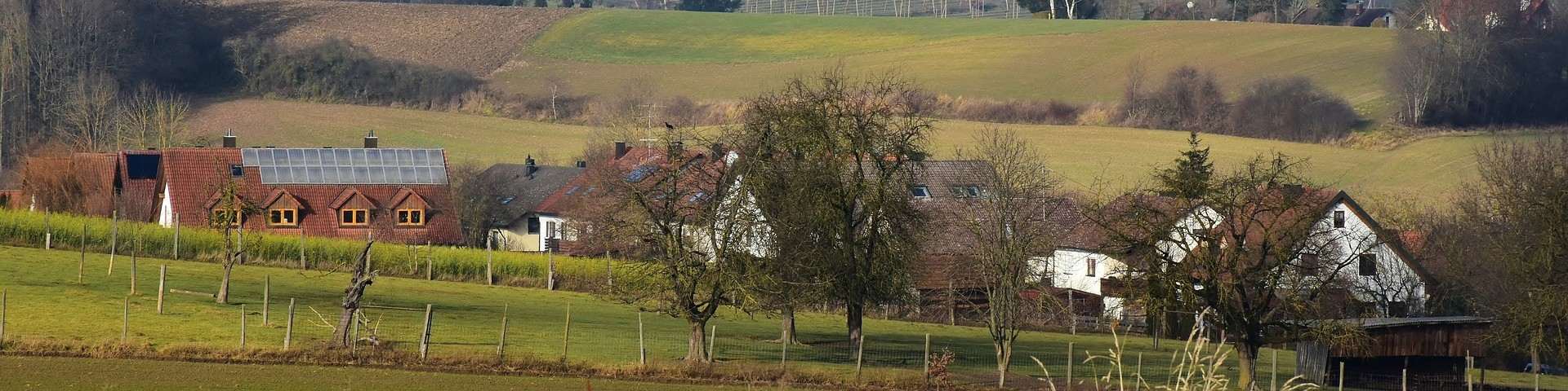 a European village or hamlet