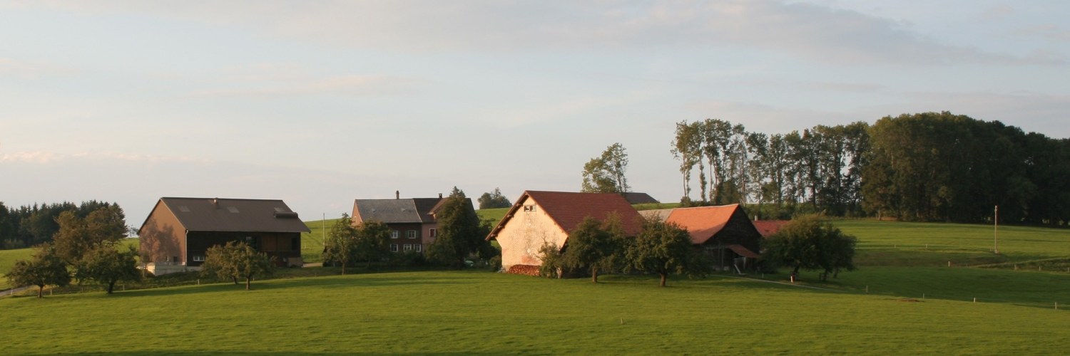 a small hamlet with several cottages